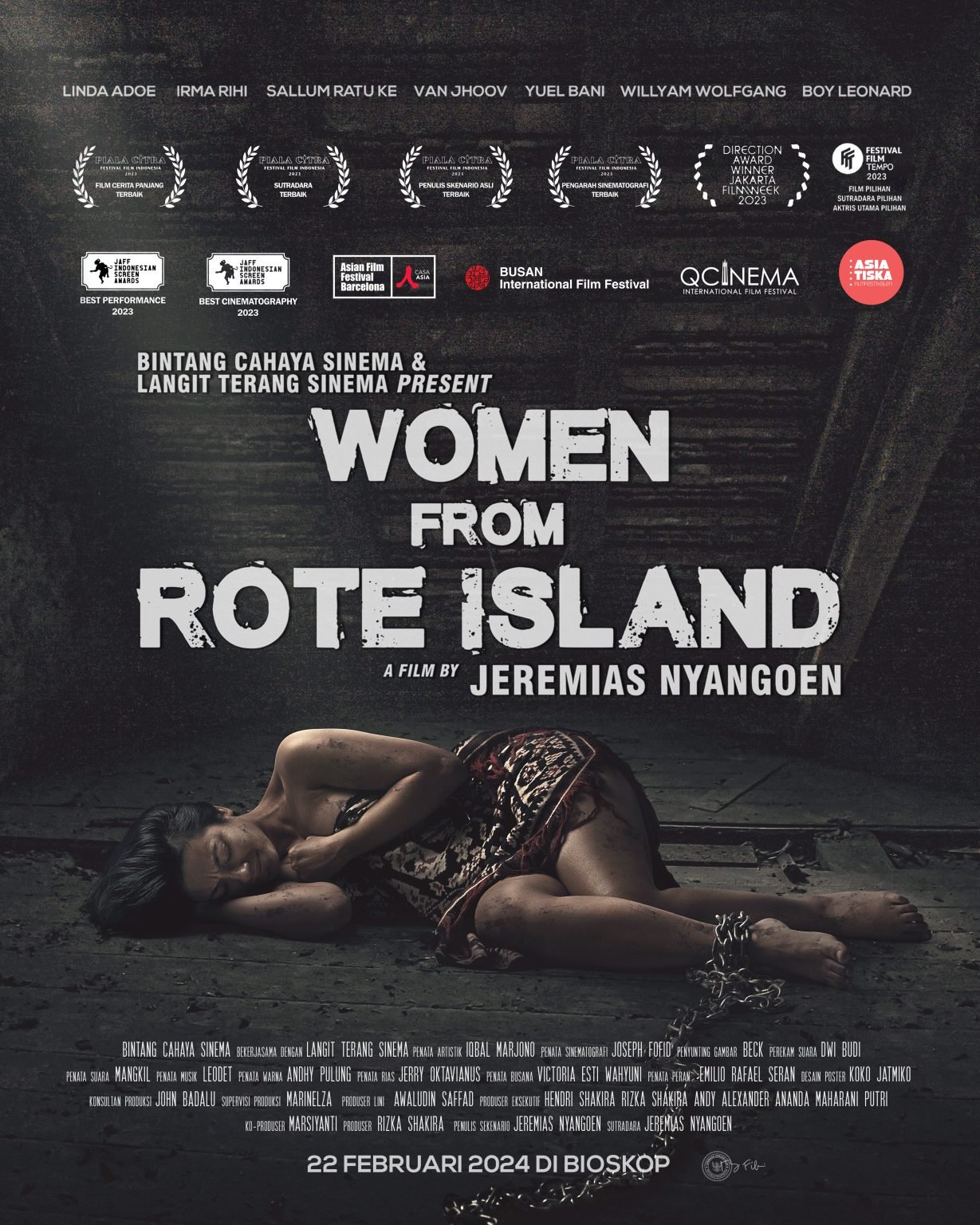 Women From Rote Island Rilis Official PosterMenampilkan Perempuan Yang