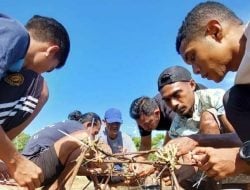 Komunitas Au Manekat Tasi Tanam Bibit Terumbu Karang di Teluk Kupang