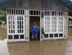 Puluhan Rumah di Desa Fatuketi dan Desa Dua Laus Terendam Banjir