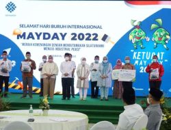 Peringati May Day 2022, BPJS Ketenagakerjaan Bagi 15.000 Paket Sembako