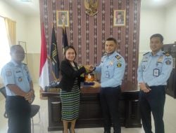 Asisten Atase Imigrasi Konsulat RDTL Silaturahmi ke Kanim Kupang