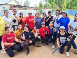 Srikandi Gateball Gelar Pertandingan Internal