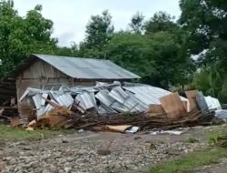 Banjir Bandang Porak Poranda Dua Desa di Fatuleu Barat, Puluhan Rumah Rusak