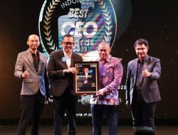 Luar Biasa, Empat Kali Mohamad Feriadi Soeprapto Raih Predikat Indonesia Best CEO Awards 2023