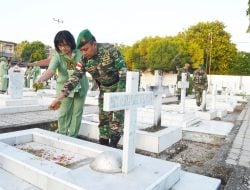 Peringati HUT Kodam, Kasrem 161/Wira Sakti Ziarah ke Dharma Loka