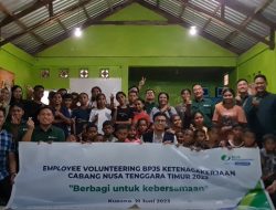 Employee Volunteering BPJS Ketenagakerjaan NTT Bertajuk 3B