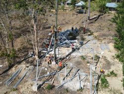 Pembangunan Jalur Transmisi SUTT PLTMG Flores Capai 33 Persen
