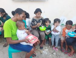 400 Bayi Gizi Kurang dan Ibu Hamil KEK, Dapat PMT Pangan Lokal