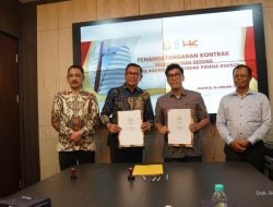 Hutama Karya Raih Kontrak Strategis Pembangunan Budidaya Udang Terintegrasi Gedung Jampidsus