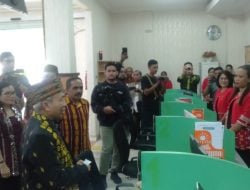 Efektifkan Pelayanan Publik,Sekjen Kemenag RI, Launching Ruang PTSP Kanwil Kemenag NTT