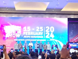 Jokowi Resmi Buka IIMS 2024 di Jiexpo Kemayoran