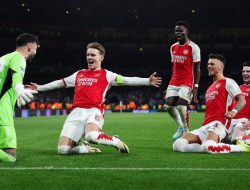 Cerita Epik Odegaard dan Raya , Arsenal Lolos ke Perempat Final Liga Champions setelah 14 Tahun