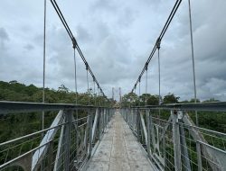 Warga Segera Gunakan Jembatan Gantung Wae Usang