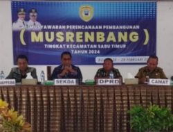 Musrenbang Sabu Timur