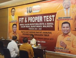 Hanura NTT Gelar Fit And Proper Test