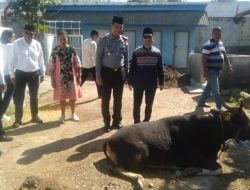 Pj Gubernur Serahkan Hewan Kurban ke Lapas