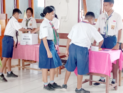 Demokrasi Dipraktekkan dalam Pemilihan Ketua OSIS