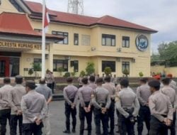 Polresta Peringati Hari Berkabung Nasional