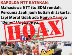 Sebar Hoaks, Polisi Kejar Pelaku