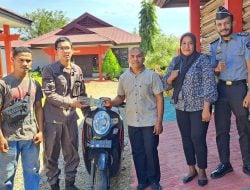 Inkrah, Rupbasan Keluarkan BB Motor