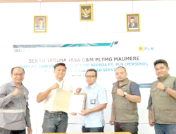 PLN Serah Terima Jasa Operation & Maintenance PLTMG Maumere