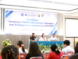 BI NTT Sosialisasi APU PPT dan Perizinan KUPVA BB