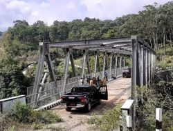 Jalan di Jembatan Wae Musur Siap Dikerjakan