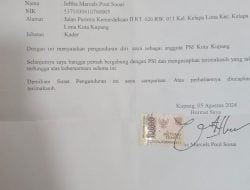 Jeso Hengkang dari PSI, Ngaku Tidak Dihargai Pengurus Partai