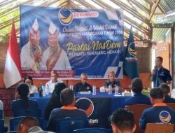 Nasdem Deklarasi Dukung Paket AKUR di Pilkada Matim 2024