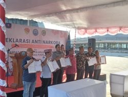 Warga Pesisir Deklarasi Anti Narkoba