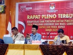 DPT Pilkada 2024 Kabupaten Ende sebanyak 207.062 orang Pemilih