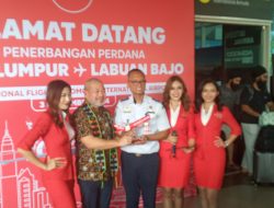 Sandi Uno Apresiasi AirAsia Terbang Perdana Kuala Lumpur – Labuan Bajo