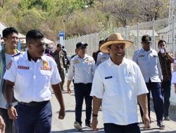 Pj Bupati Turun Lokasi, Progres Dermaga Hansisi Terlambat 17 Persen