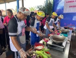 Bhayangkari Polres Ende Gelar Lomba Masak Nasgor