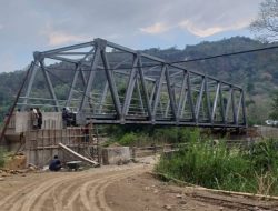 Pekerjaan Jembatan Wae Lampang Alami Keterlambatan