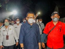 Peduli dan Berbagi, Ansy Lema Kunjungi Korban Bencana Erupsi Gunung Lewotobi di Sikka