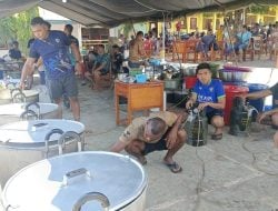 Penuhi Kebutuhan Logistik dengan Dirikan Dapur Lapangan