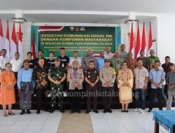 Komsos TNI dan Masyarakat Harus Terus Terjalin