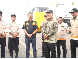 PT DLU Bantu Korban Erupsi Gunung Lewotobi