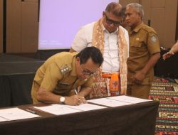 Pj Bupati Kupang Tandatangani Kerja Sama